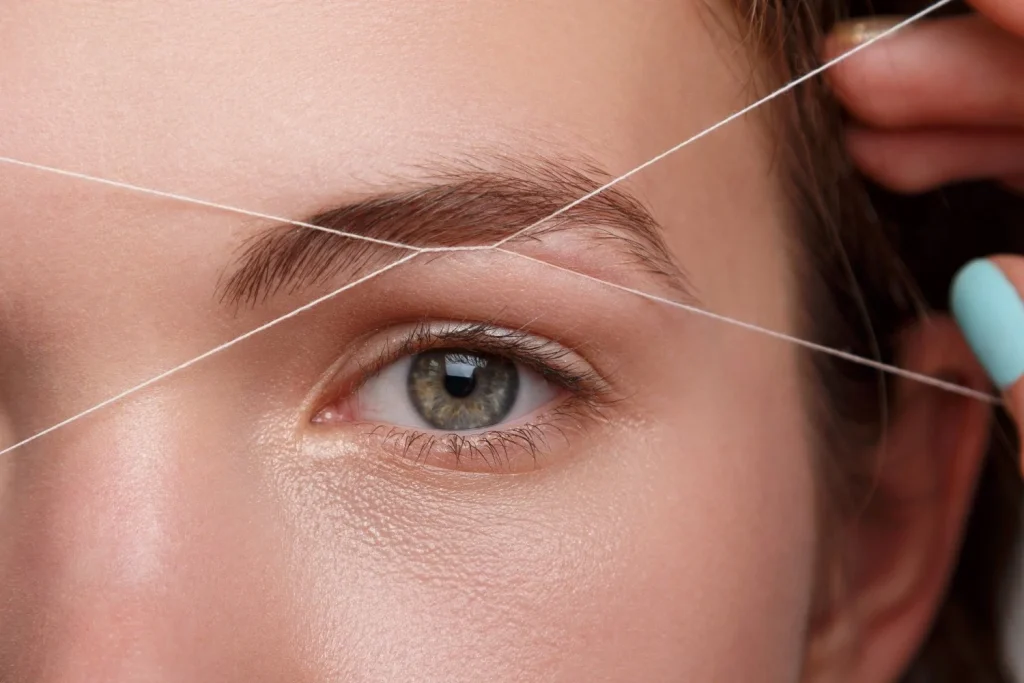 Professional Eyebrow Threading